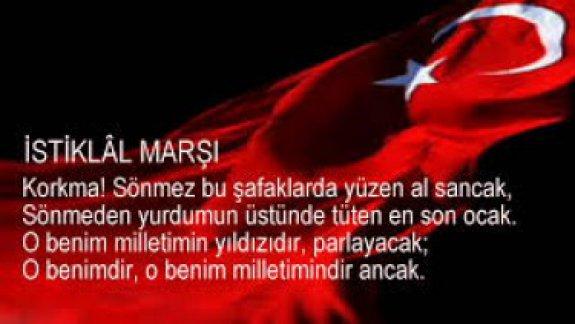 12 Mart İstiklal Marşının Kabulü ve Mehmet Akif ERSOY ´u Anma Günü