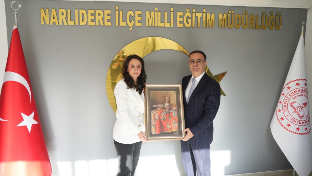 İL MİLLİ EĞİTİM  MÜDÜRÜMÜZ  DR. ÖMER YAHŞİ  NARLIDERE  İLÇEMİZDE  EĞİTİM  DEĞERLENDİRME  TOPLANTISINA KATILDI